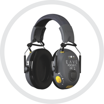 Eave FocusLite™ 1.0 - Level Dependent Ear Defender Headband